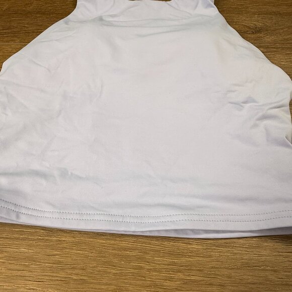 Lands End Women's High Neck Racerback Midkini Top 'Clear Blue Sky' Size 6 Summer - Picture 2 of 9